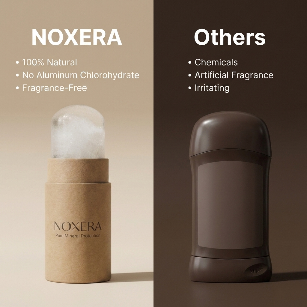 Natural Crystal Deodorant Stick – All-Day Odor Protection