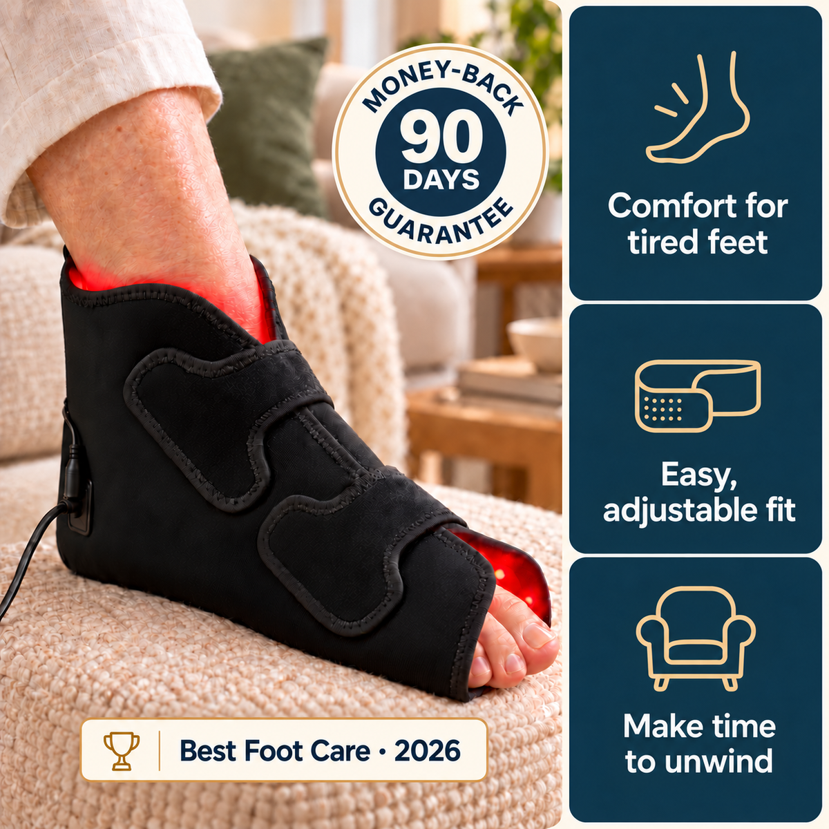 Red Light Foot & Ankle Wrap