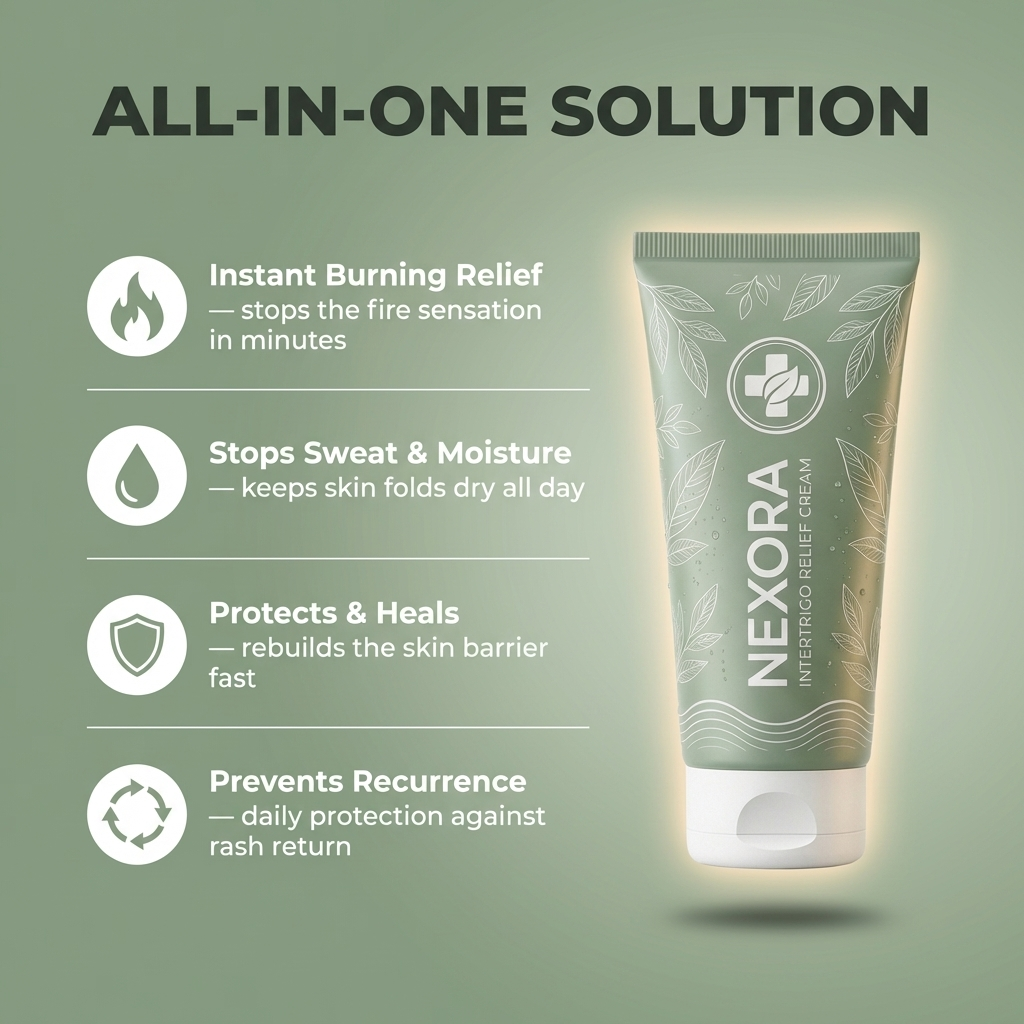 Stop Skin Fold Rash in 24 Hours without Prescription