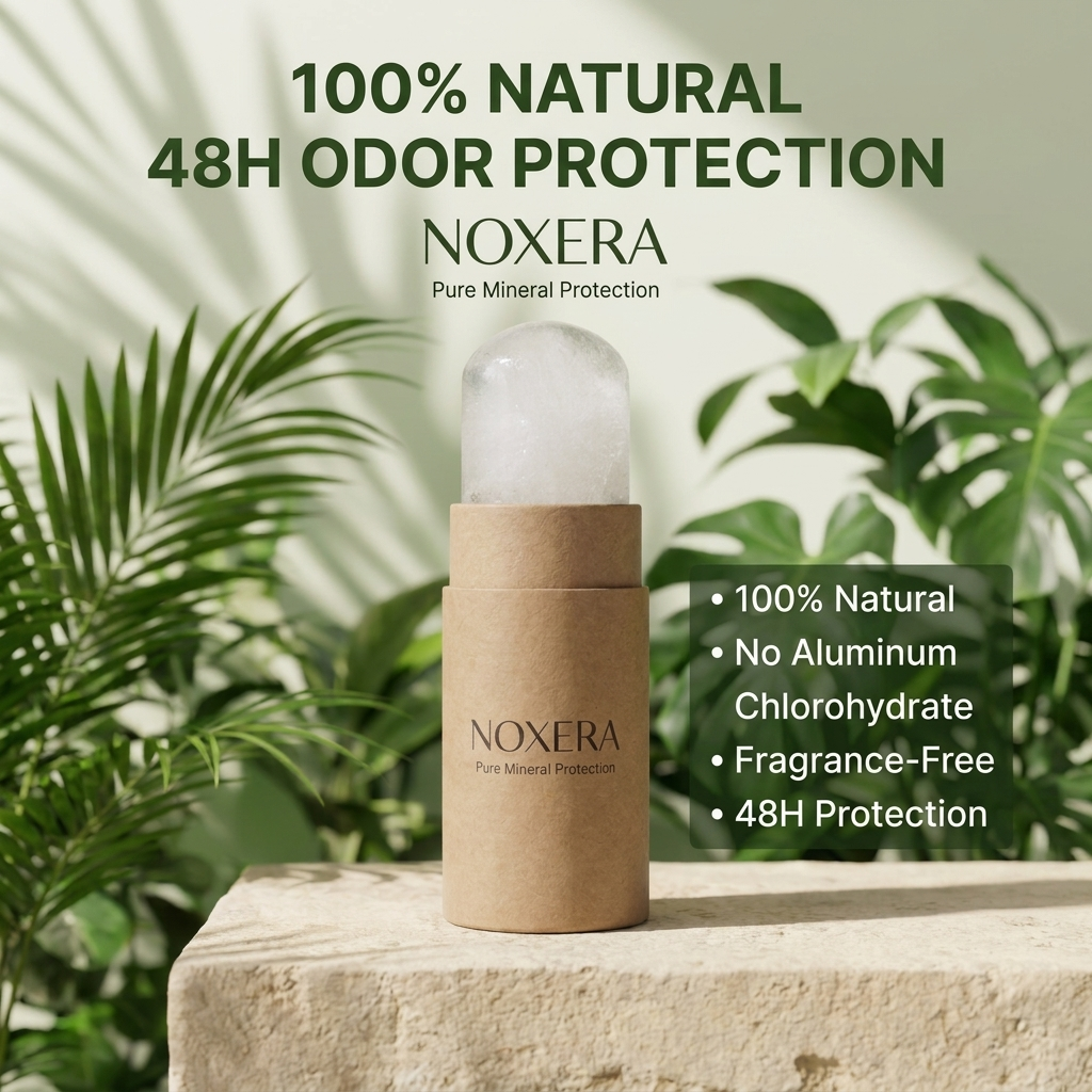 Natural Crystal Deodorant Stick – All-Day Odor Protection