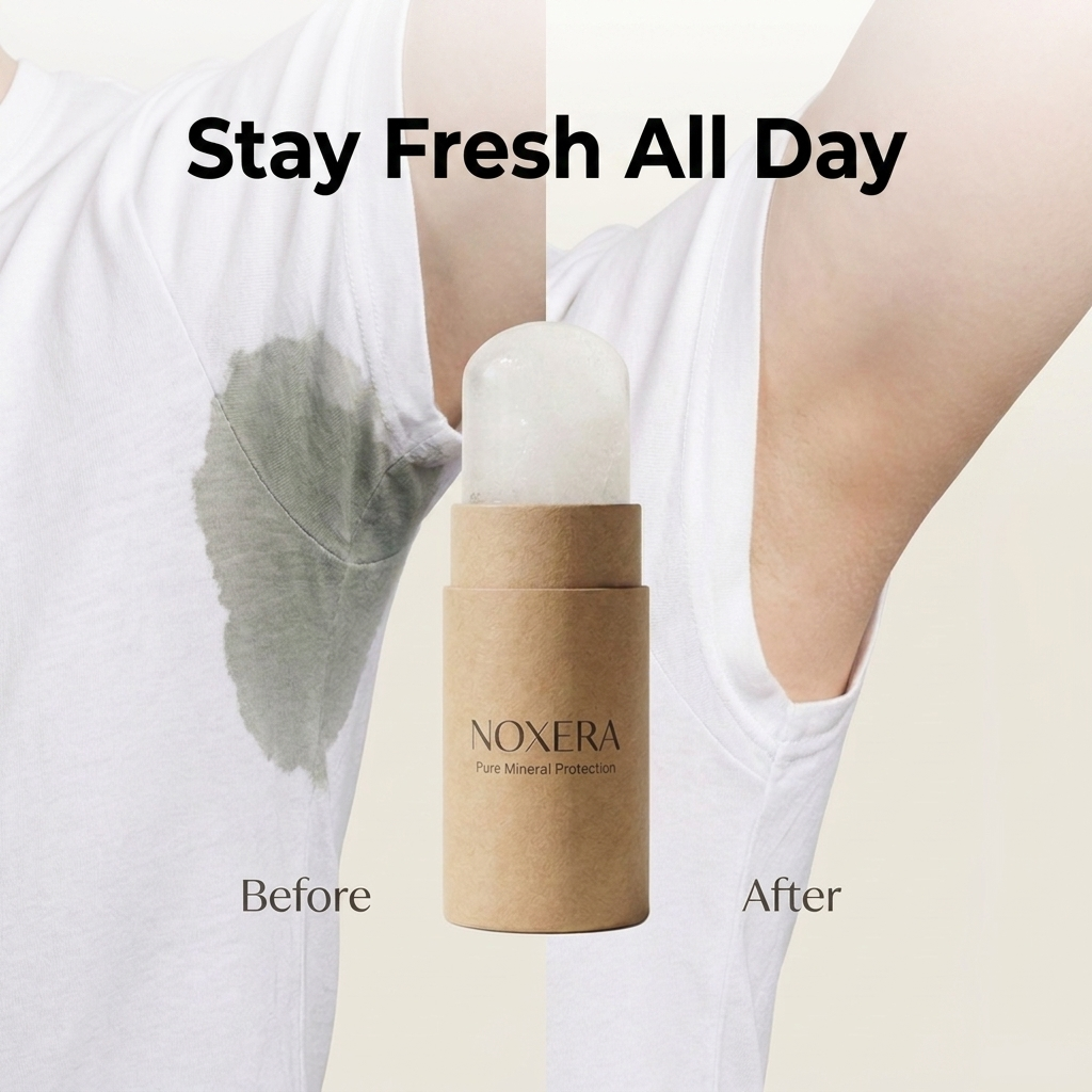 Natural Crystal Deodorant Stick – All-Day Odor Protection